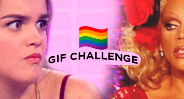 4 gif challenges muy gays para compartir en Instagram stories