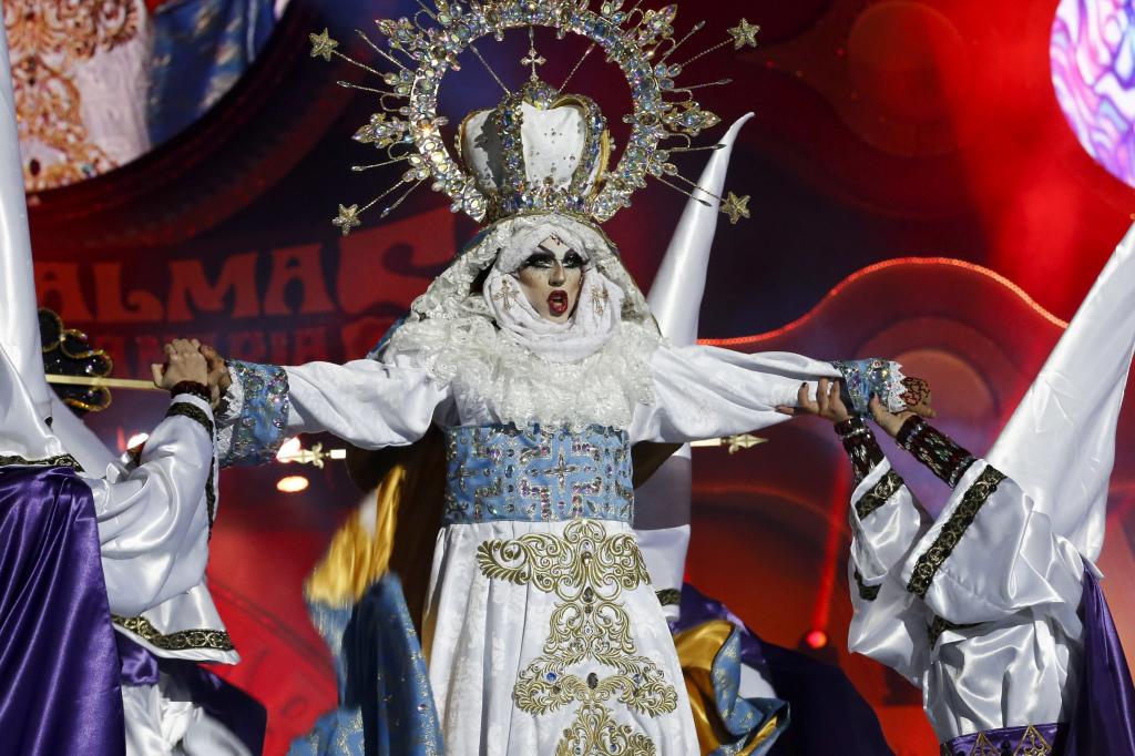 El polémico triunfo de la virgen Drag en el carnaval de Las Palmas