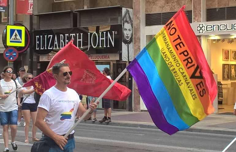 Incidentes en el Orgullo LGTB de Murcia debido a un grupo neonazi