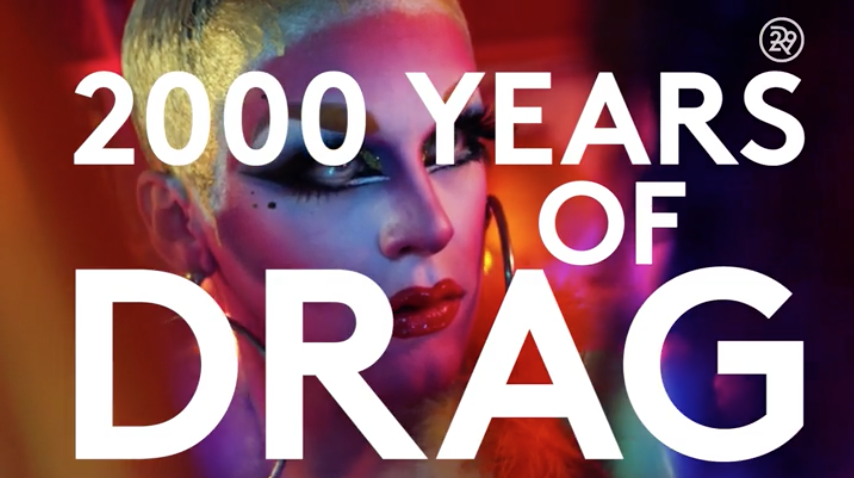 Un recorrido de 2000 años por la historia del drag