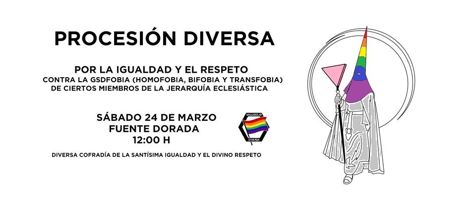 La primera procesión LGTB de España se celebrará en la Semana Santa de Valladolid