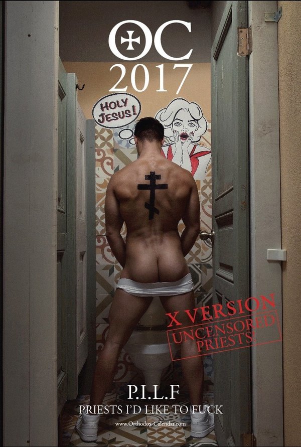 El calendario 2017 más sexy de curas ortodoxos gays ya está aquí