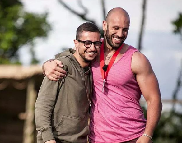 La pareja gay que triunfa en la tele italiana