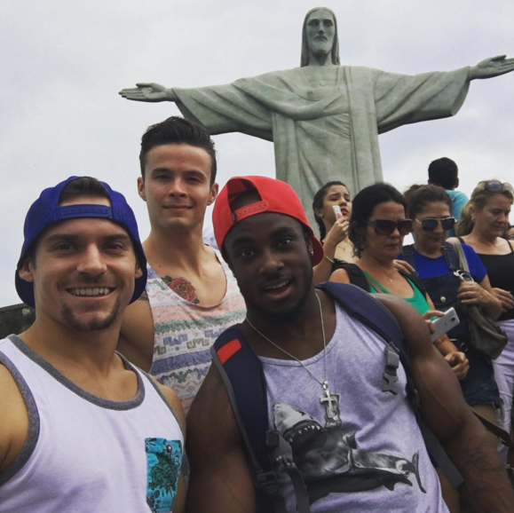 Los gimnastas de EE UU se desnudan en Brasil