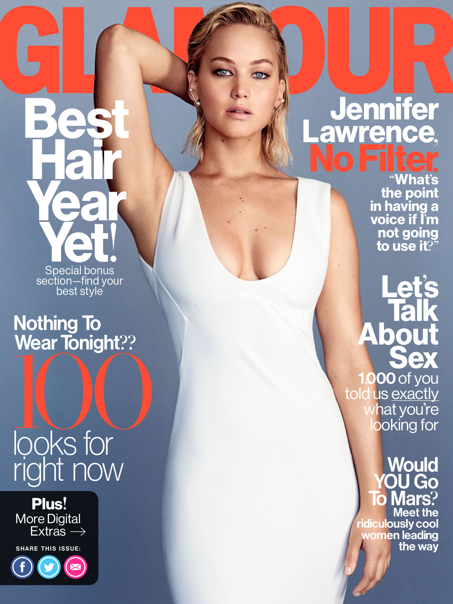 Jennifer Lawrence y su estilo "lesbiana cachonda"