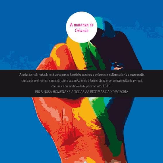 Ataque contra una exposición LGTB en Galicia