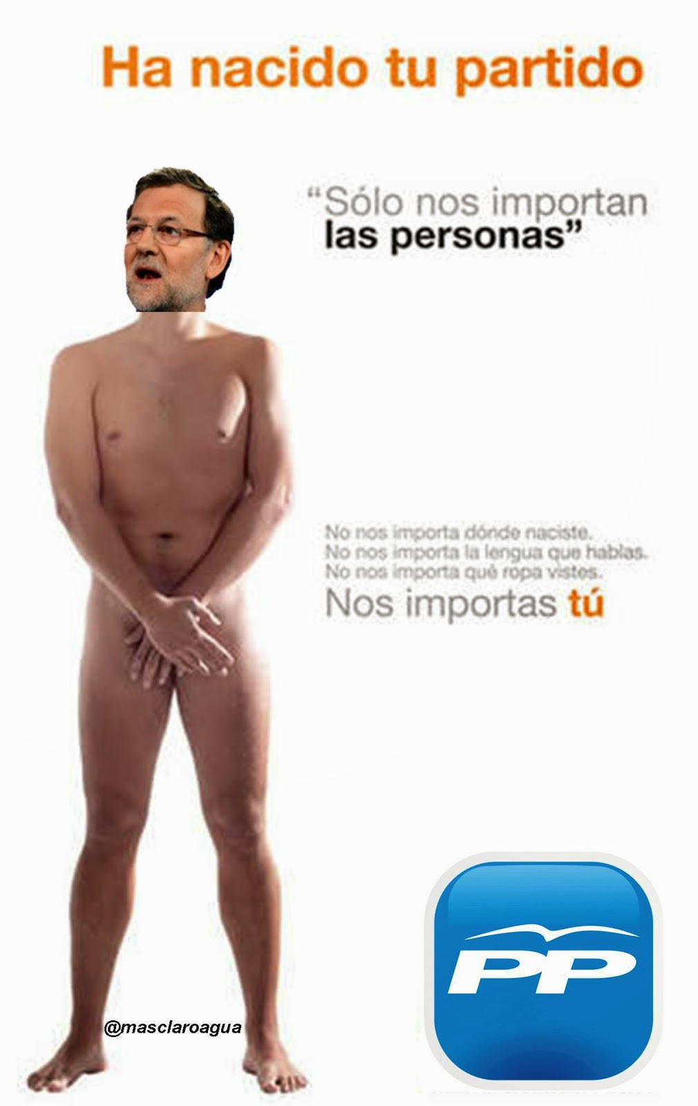 Políticos al desnudo