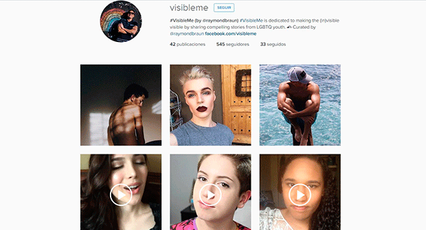 Instagram apoya a la juventud gay con #Visibleme