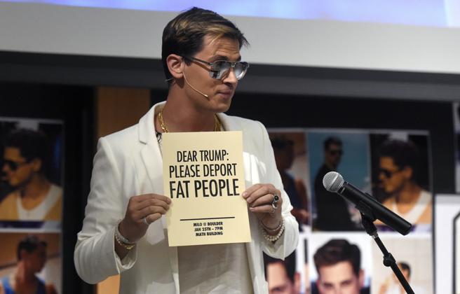 Milo, el polémico editor gay que apoya a Trump y defiende la pederastia