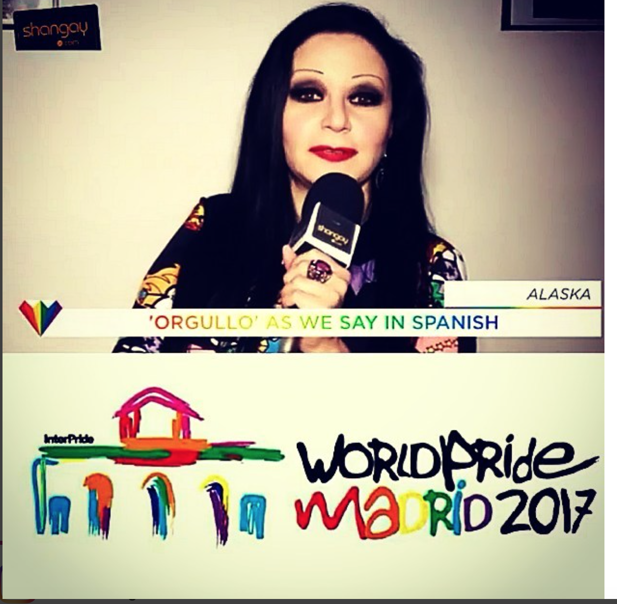 Bibiana Fernández y Anabel Alonso, beso lésbico por el WorldPride