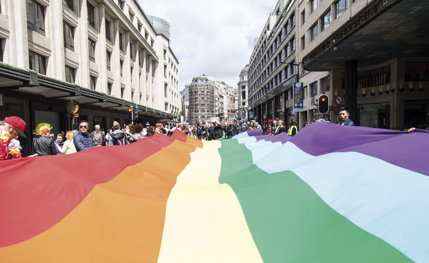 Bruselas vive el mayo más orgulloso y más gay