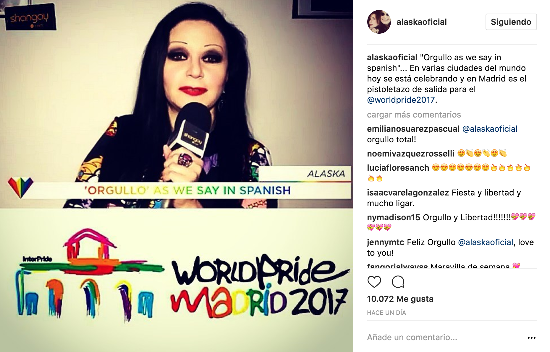 Antonio Banderas se une al WorldPride Madrid 2017