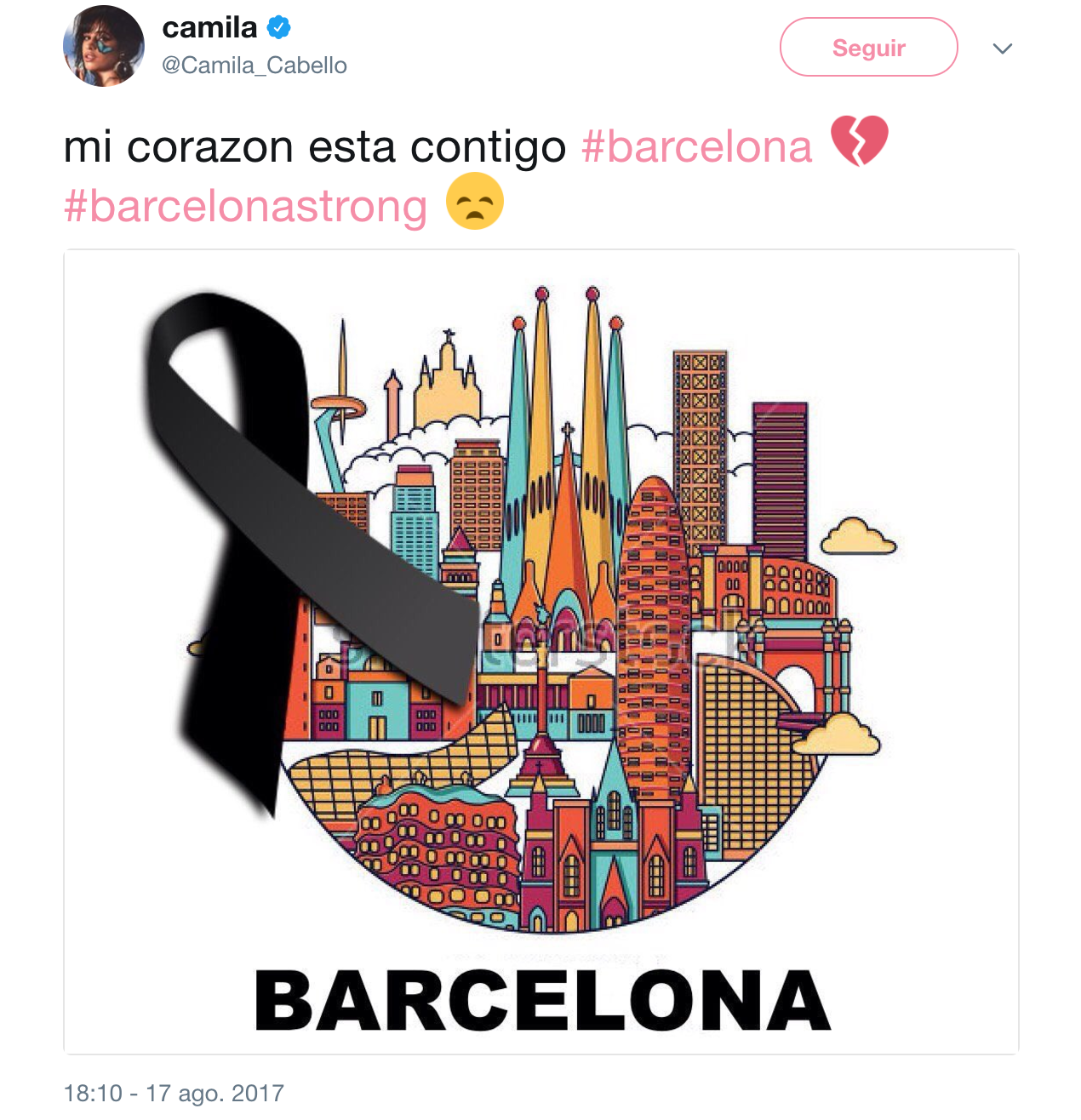 El mundo del pop se vuelca con Barcelona tras el atentado