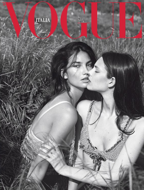 La primera portada LGTB de la historia de Vogue Italia