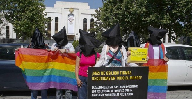 La comunidad LGTB sigue volcada con la población gay de Chechenia