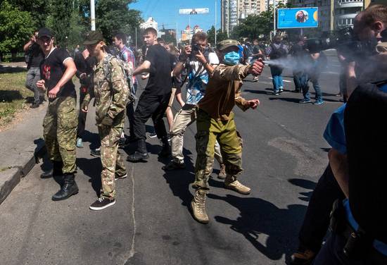 Ataque homófobo al Pride de Kiev