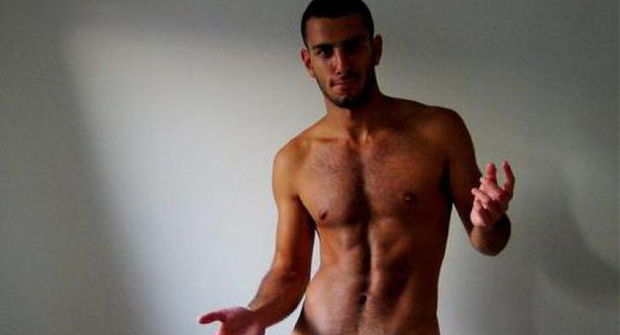 El novio de Ricky Martin completamente desnudo