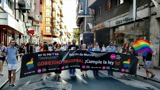 Incidentes en el Orgullo LGTB de Murcia debido a un grupo neonazi
