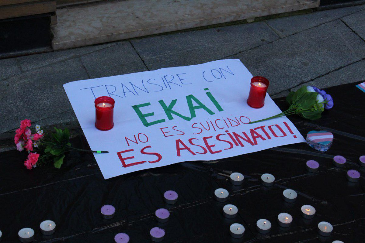 Indignación tras la muerte de Ekai: “No es suicidio, es asesinato”