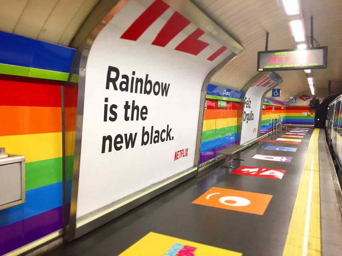 El Metro de Madrid, contra la homofobia