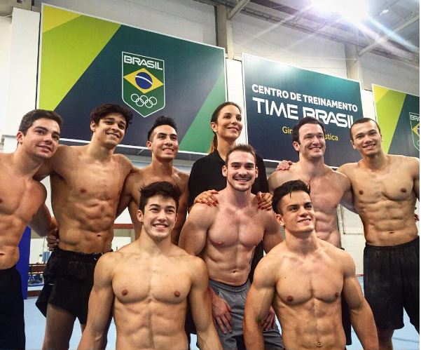 Las 10 fotos más sexys del equipo brasileño de Gimnasia Artística