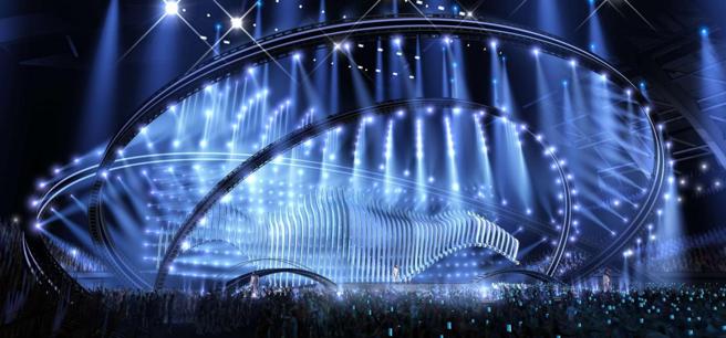 Así será el escenario de Eurovisión 2018