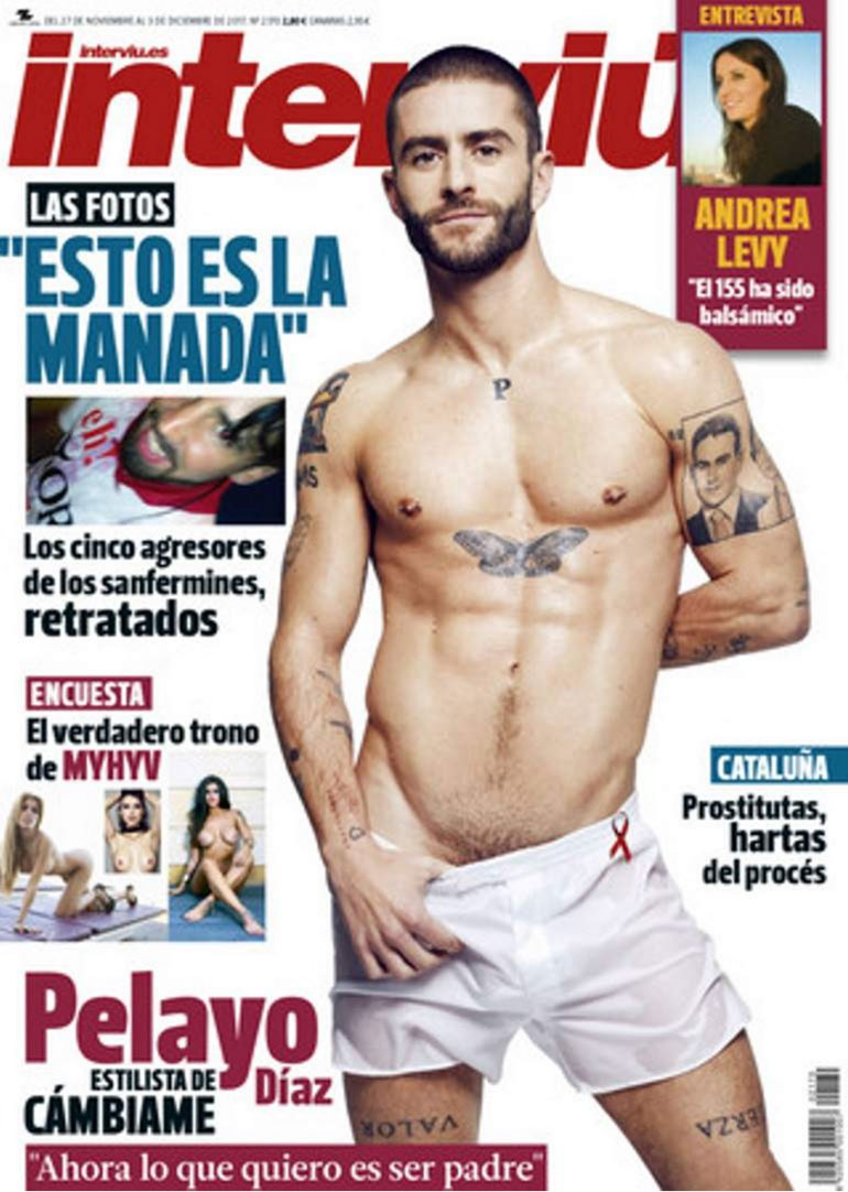 Pelayo Díaz y el sexo, en portada de Interviú