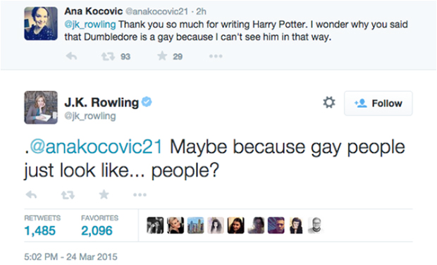 J. K. Rowling se vuelve a sacudir la homofobia
