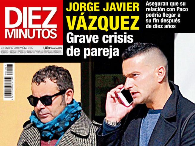 Jorge Javier Vázquez, tras romper con su novio: “No puedo negar lo evidente”