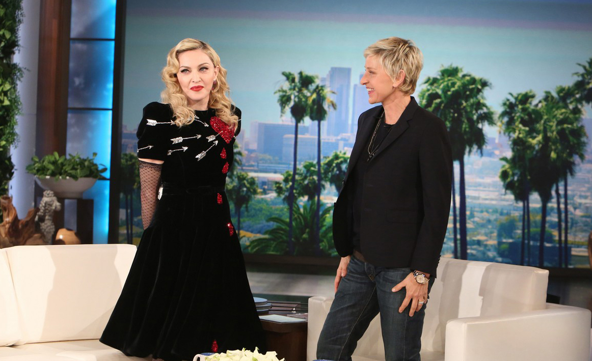 Madonna y Justin Bieber juntos en el Show de Ellen