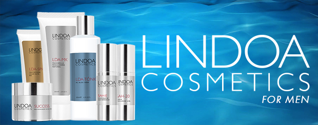 Llévate un pack de productos de Lindoa Cosmetics for men
