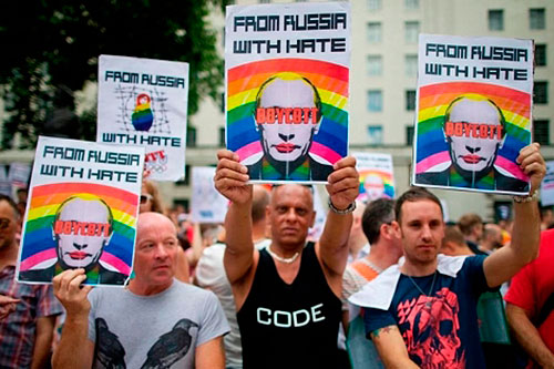 Luz verde al convenio homófobo con Rusia