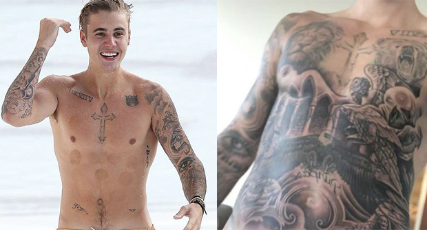 Justin Bieber desata las críticas por su nuevo tatuaje