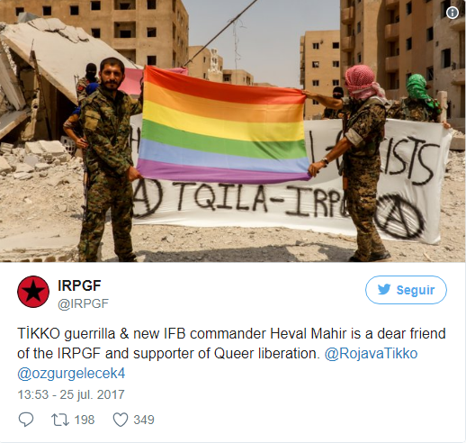 Nace un grupo LGTB en Siria que lucha contra el ISIS