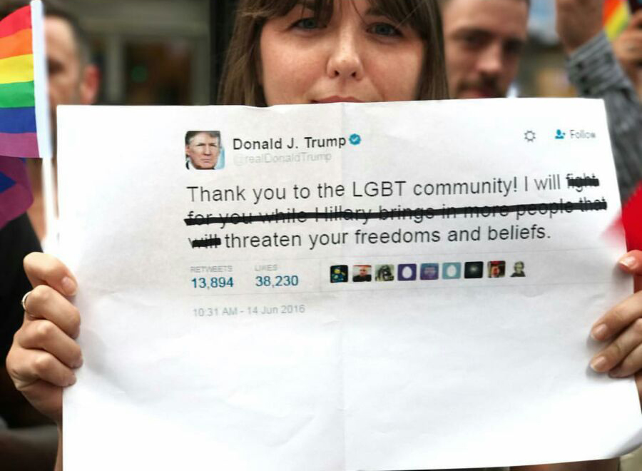 Las ‘celebrities’ responden al ataque de Trump a los transexuales