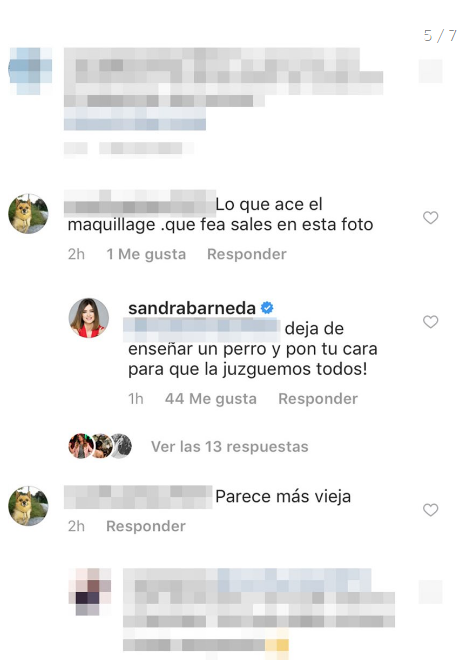 Sandra Barneda, insultada en las redes sociales