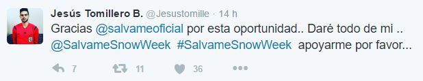 Jesús Tomillero es el nuevo participante de la ‘Sálvame Snow Week’