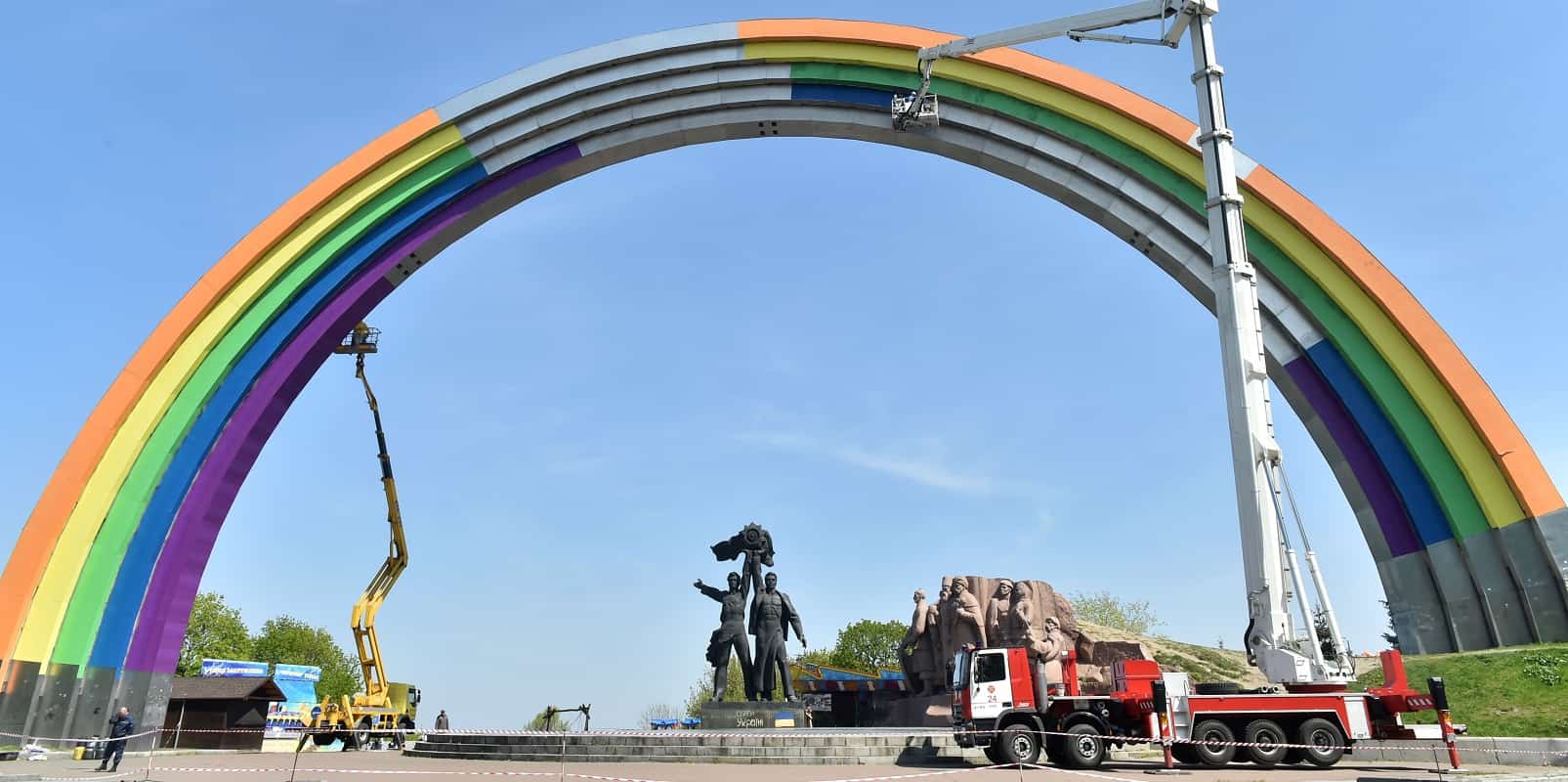 Kiev contará con el arcoíris más grande del mundo