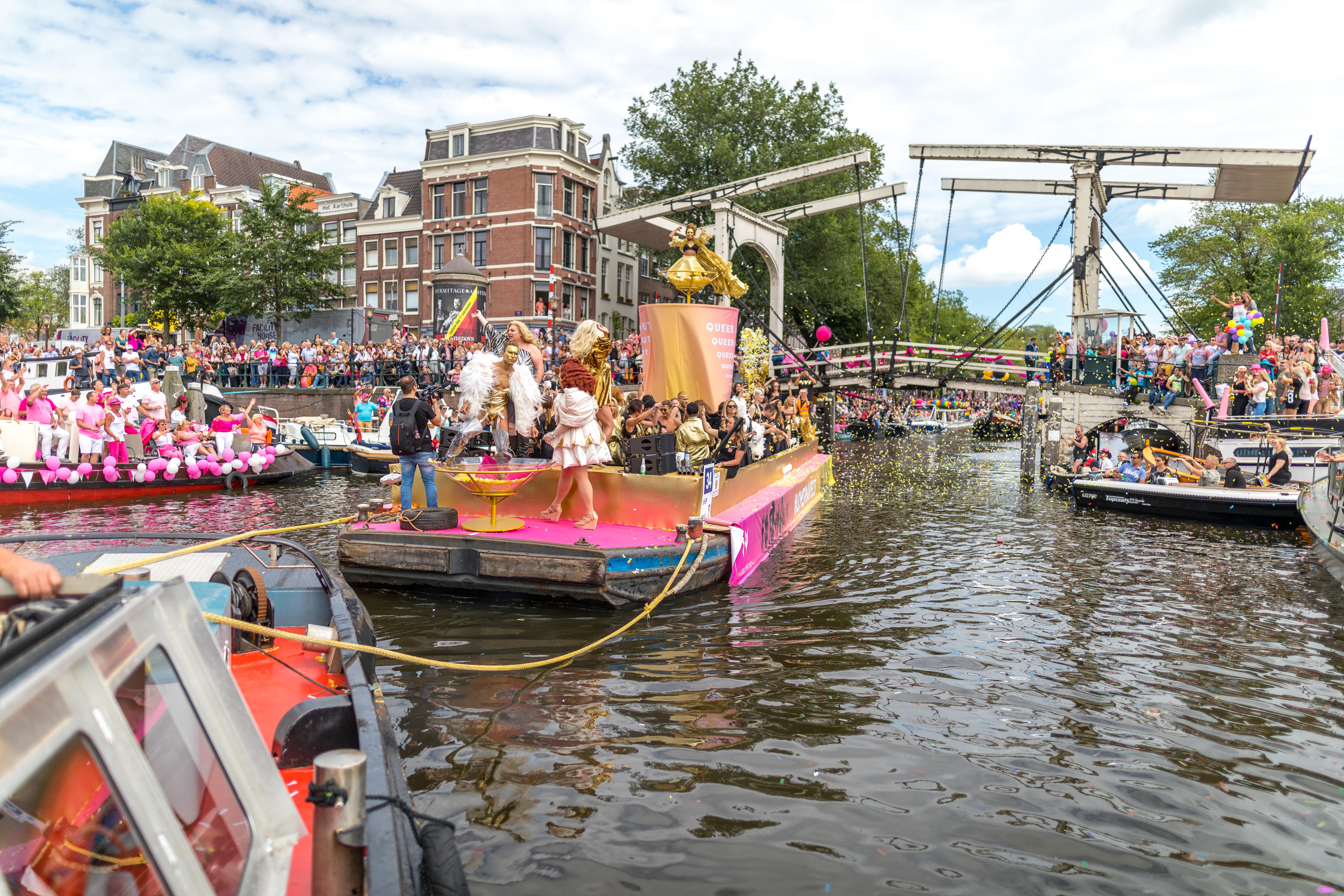 Amsterdam Pride: así es el Orgullo más acuático y original del mundo