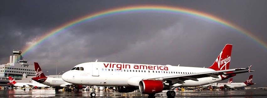Virgin America bromea con sus usuarios gays