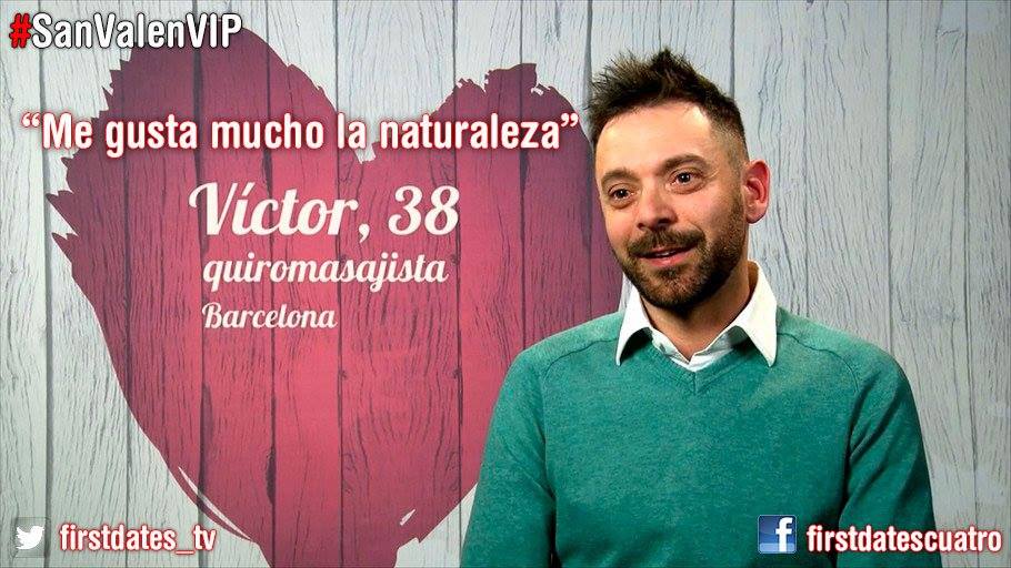 Víctor Sandoval en ‘First Dates’: así fue su anti cita de San Valentín