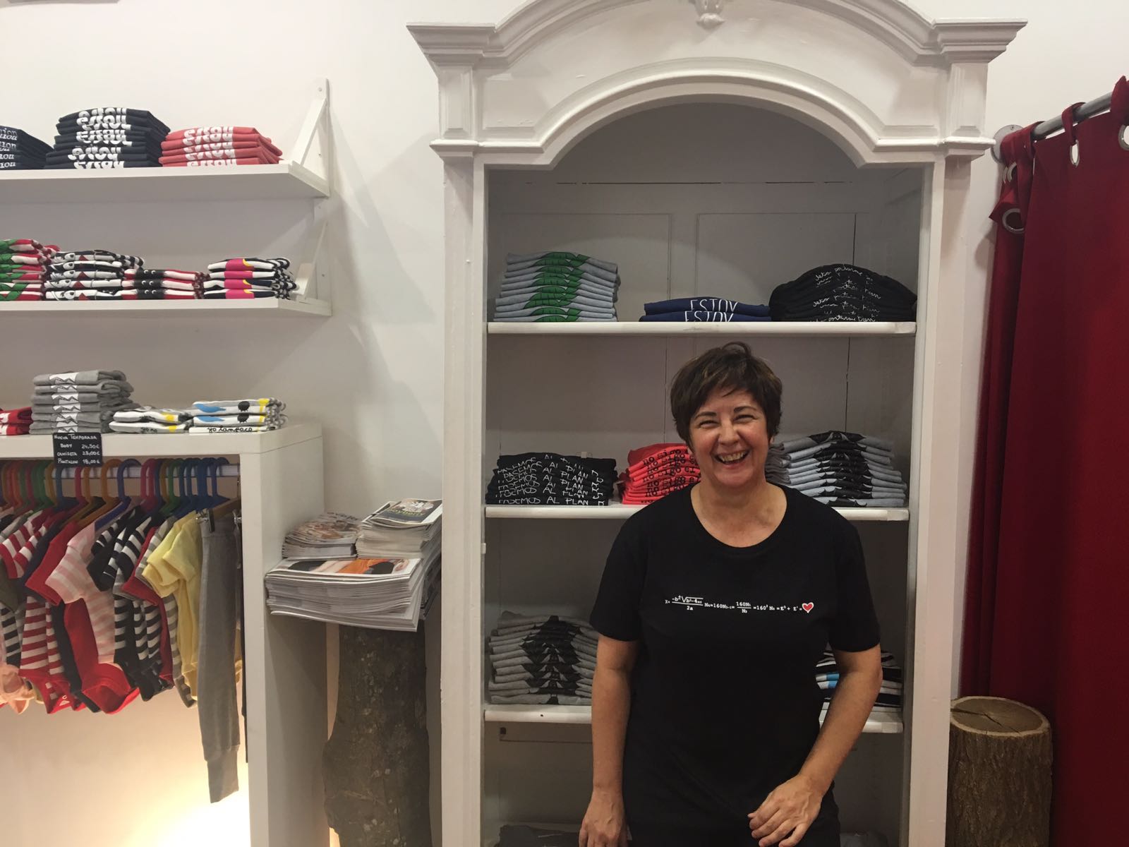 Pilar, de El Tintero, la tienda de camisetas: “Chueca es mi barrio”