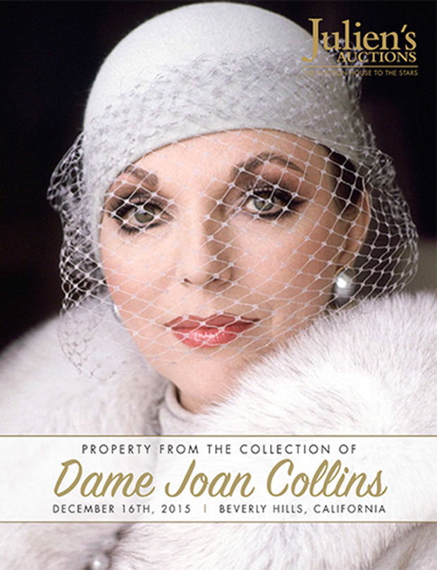 El glamour de Joan Collins a subasta
