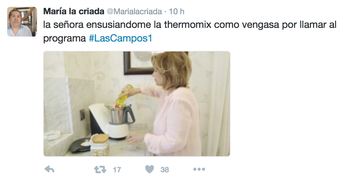 Twitter se revoluciona con el primer programa de ‘Las Campos’