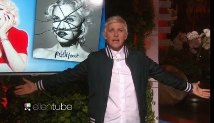 Madonna en el Show de Ellen DeGeneres