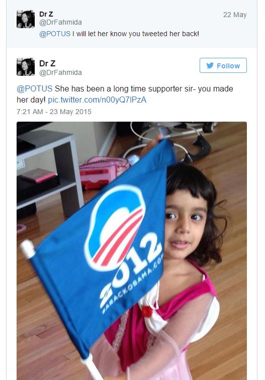 Obama responde a una niña de 5 años
