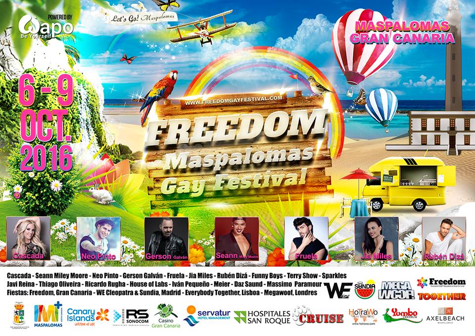 El Freedom Gay Festival de Maspalomas calienta motores