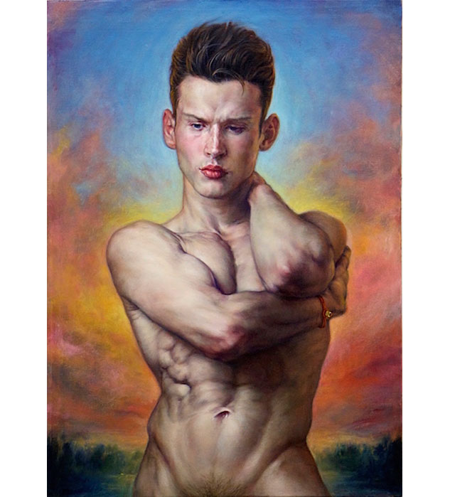 Julian Hsiung pinta al hombre ambiguo