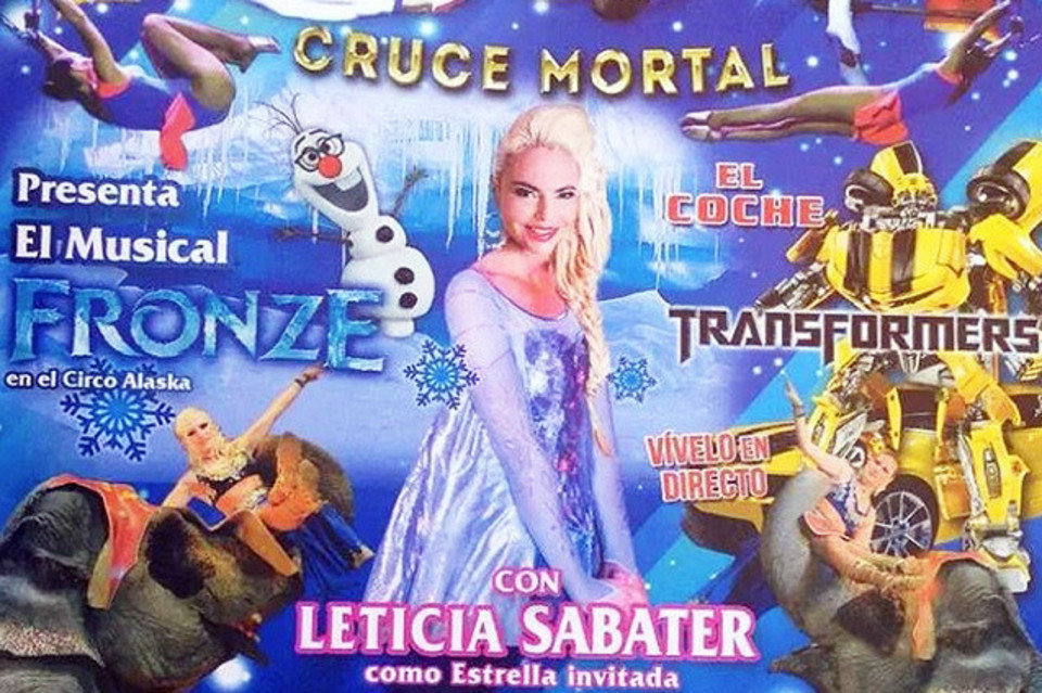Esta es Leticia Sabater como Elsa en 'Fronze'