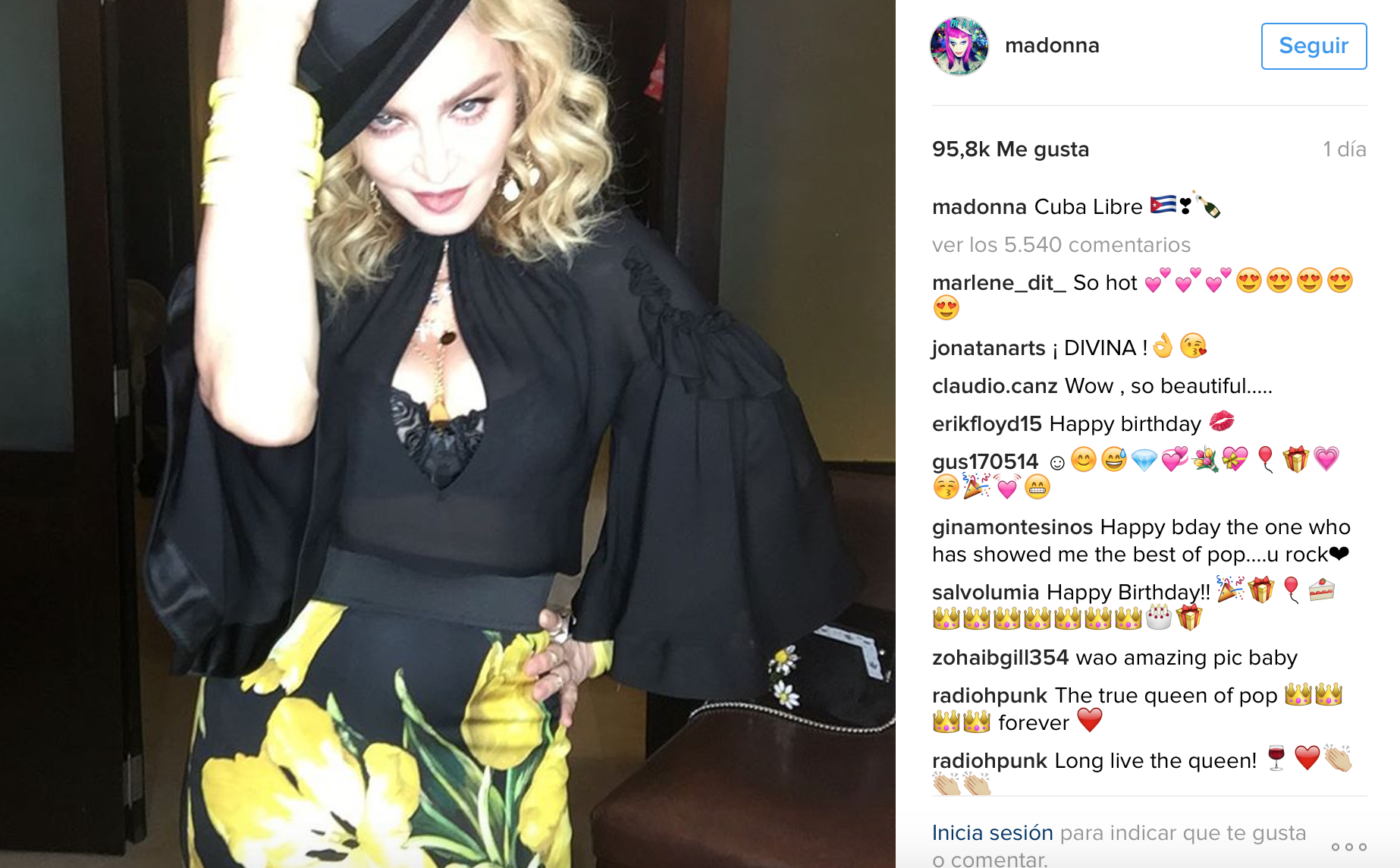 ¿Qué hará Madonna para celebrar sus 60? El año pasado montó un 'fiestón gitano' para los 59 años